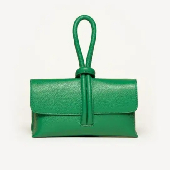 M. Gemi Handbags - M. Gemi Jewel Green The Francesca Convertible Crossbody NWOT